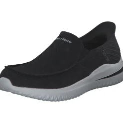 Skechers 210604 BLK Delson 3.0 Slip ins, Slipper, Herren, Schwarz
