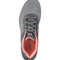 Skechers 12607 GYCL Bountiful Quick Path, Schnürschuhe, Damen, Grau