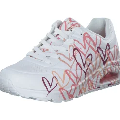 Skechers 155507, Schnürschuhe, Damen, Weiß