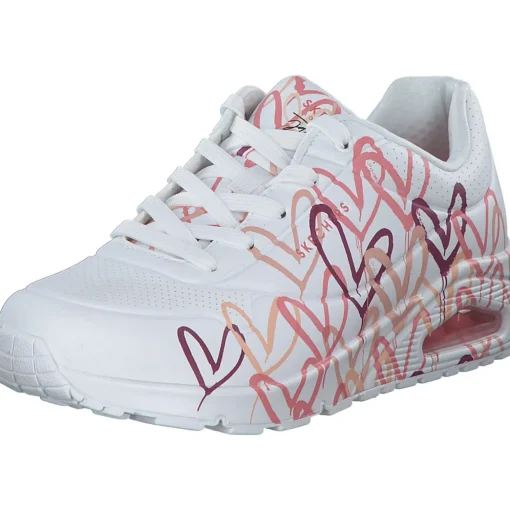 Skechers 155507, Schnürschuhe, Damen, Weiß
