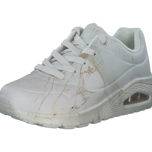 Skechers 155584, Schnürschuhe, Damen, Weiß (White)
