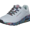 Skechers 177918, Schnürschuhe, Damen, weiß