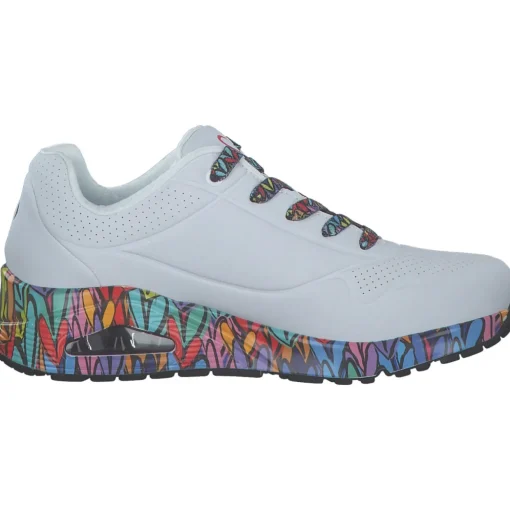 Skechers 177918, Schnürschuhe, Damen, weiß