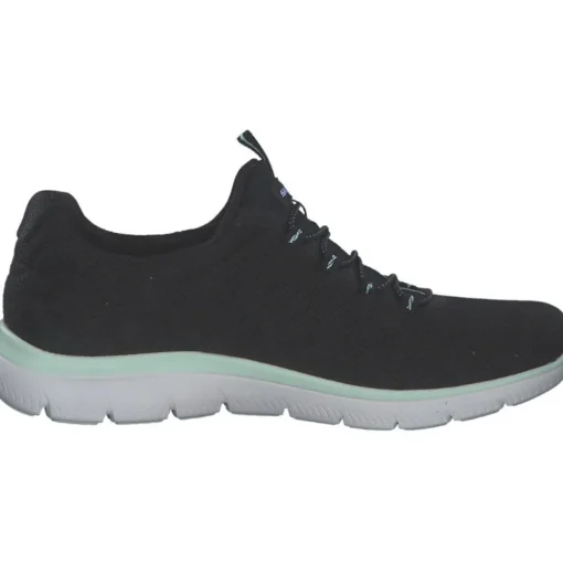 Skechers 150268, Schnürschuhe, Damen, schwarz
