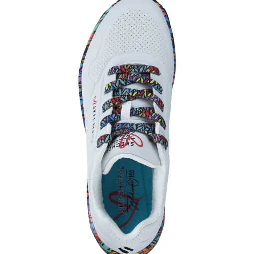 Skechers 177918, Schnürschuhe, Damen, weiß