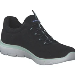 Skechers 150268, Schnürschuhe, Damen, schwarz