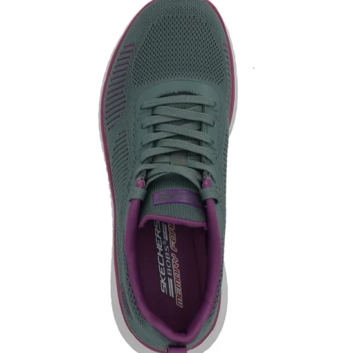 Skechers 117228, Schnürschuhe, Damen, olive multi