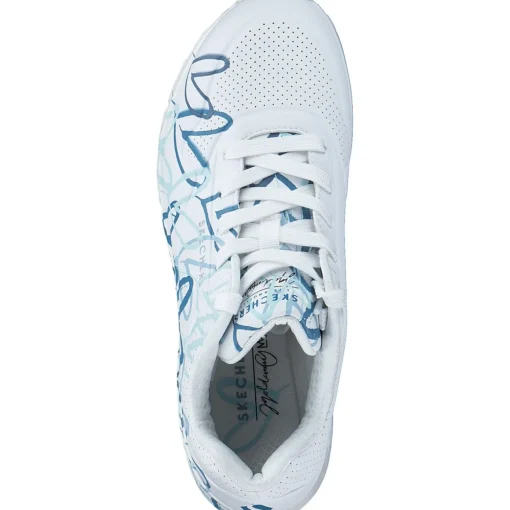 Skechers 155507, Schnürschuhe, Damen, Weiß