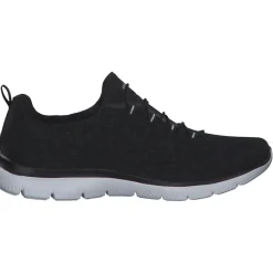 Skechers 149936, Slip-On-Sneaker, Damen, black white