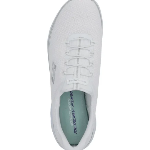 Skechers 12119, Sneakers Low, Damen, Weiß (White)