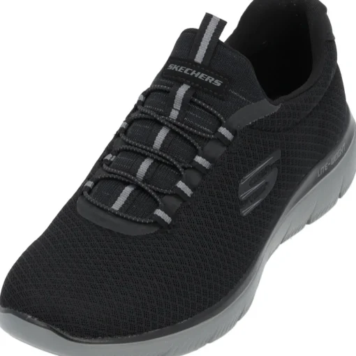 Skechers 52811, Sneakers Low, Herren, Schwarz (Black Charcoal)