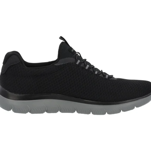 Skechers 52811, Sneakers Low, Herren, Schwarz (Black Charcoal)