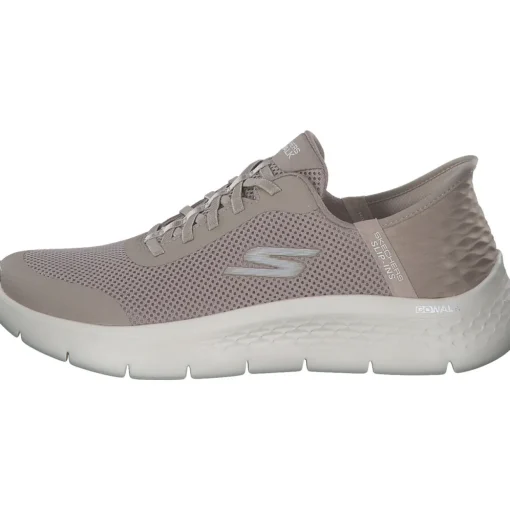Skechers 124836 TPE Slip Ins Go walk flex, Slip-On-Sneaker, Damen, Beige (Taupe)