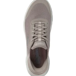 Skechers 124836 TPE Slip Ins Go walk flex, Slip-On-Sneaker, Damen, Beige (Taupe)