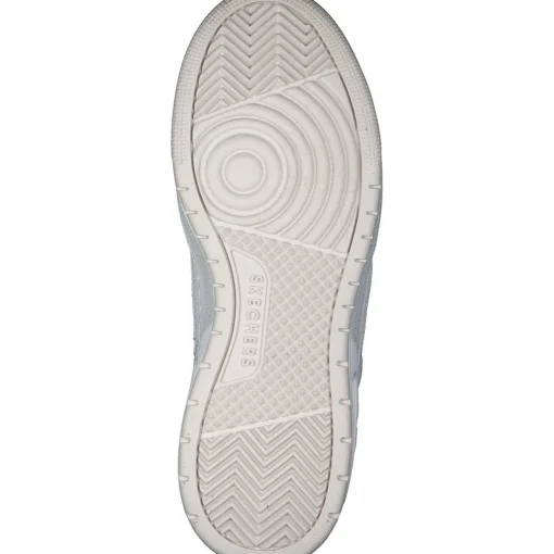 Skechers 177710 WHT Uno Courted Style, Schnürschuhe, Damen, Weiß