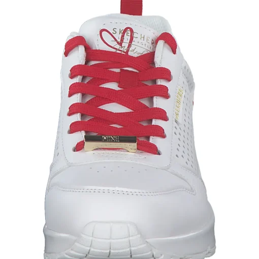 Skechers 177991 WRD Uno Lone Hearted, Schnürschuhe, Damen, White