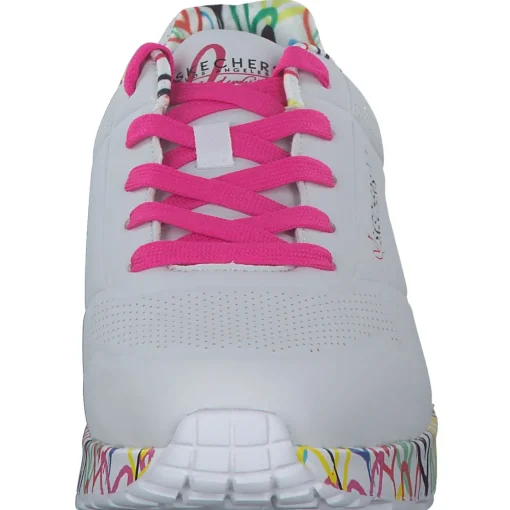 Skechers 314976L , Schnürschuhe, Damen, WEIß