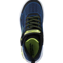 Skechers 400149L BKBL Light Storm 2.0, Slipper (Kinder), Kinder, black/blue/yellow