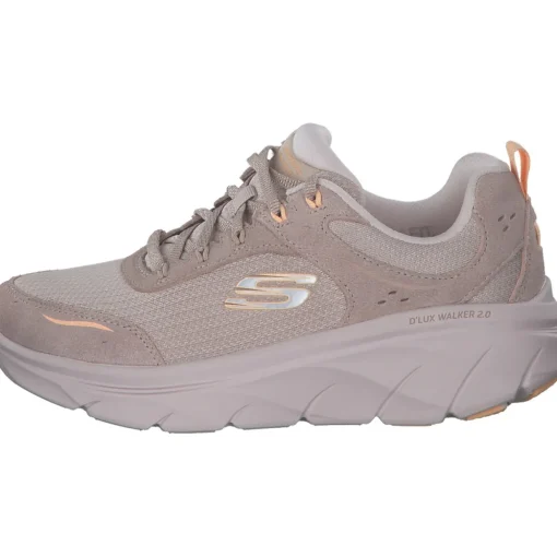 Skechers 150108-TPOR D'LUX WALKER2.0-AUTUMN SUN, Schnürschuhe, Damen, Beige