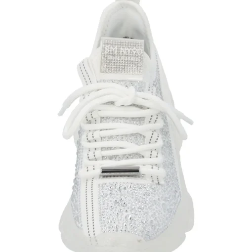 Steve Madden Maxima SM11001807, Schnürschuhe, Damen, Weiß
