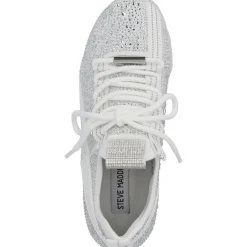 Steve Madden Maxima SM11001807, Schnürschuhe, Damen, Weiß