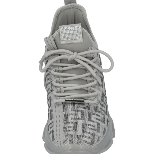 Steve Madden Maxout SM11002264, Schnürschuhe, Damen, Grau