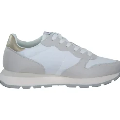 SUN68 35202, Schnürschuhe, Damen, bianco