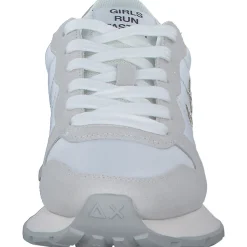 SUN68 35202, Schnürschuhe, Damen, bianco