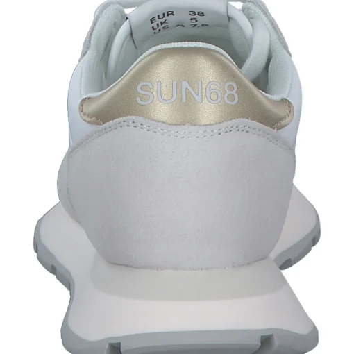 SUN68 35202, Schnürschuhe, Damen, bianco