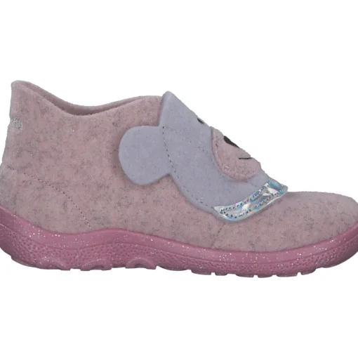 Superfit 1-006295-5500 HAPPY OCTI, Hausschuhe & Pantoffeln, Kinder, rosa/grau