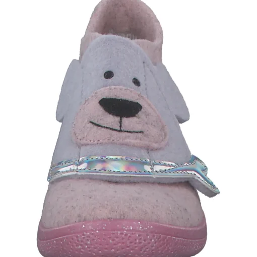 Superfit 1-006295-5500 HAPPY OCTI, Hausschuhe & Pantoffeln, Kinder, rosa/grau