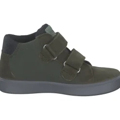 Superfit 1-000771-7010 Stiefelette Leder SUPIES, Lauflernschuhe, Kinder, GRÜN/GELB