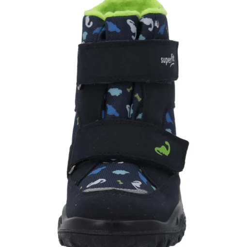 Superfit HUSKY1 006045 M, Lauflernschuhe, Kinder, BLAU/HELLGRÜN
