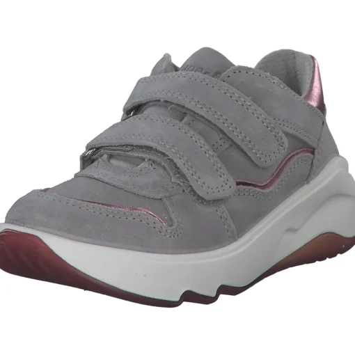 Superfit MELODY 00630, Halbschuhe (Kinder), Kinder, HELLGRAU/ROSA