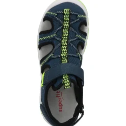 Superfit TORNADO 09030, Sandaletten, Kinder, BLAU/GELB