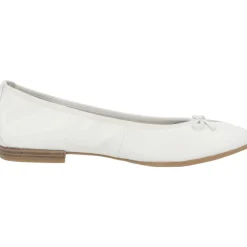 Tamaris 22116, Ballerinas, Damen, white