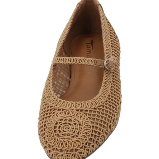 Tamaris 22149, Ballerinas, Damen, TAN