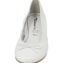 Tamaris 22116, Ballerinas, Damen, white