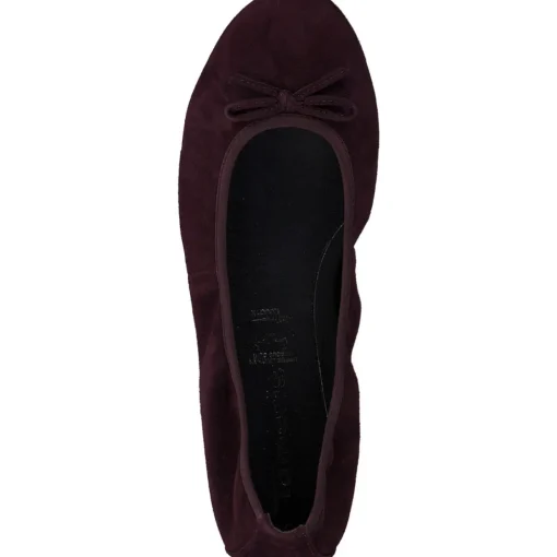 Tamaris 1-22116-41/537, Ballerinas, Damen, Rot (Meriot)