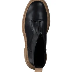 Tamaris 25406, Klassische Stiefeletten, Damen, BLACK/CAMEL