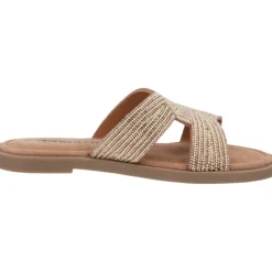 Tamaris 27113, Plateau-Pantoletten, Damen, COPPER GLAM