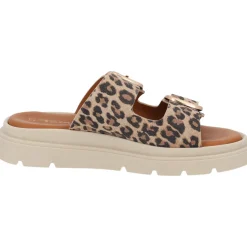 Tamaris 27239, Plateau-Pantoletten, Damen, leopard