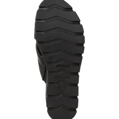 Tamaris 27235, Plateau-Pantoletten, Damen, BLACK