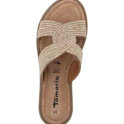 Tamaris 27113, Plateau-Pantoletten, Damen, COPPER GLAM