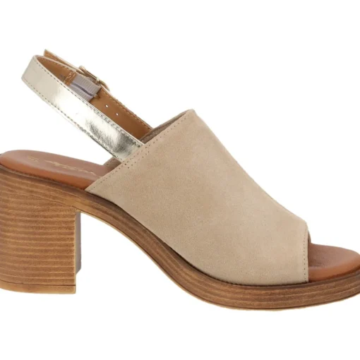 Tamaris 28304-44, Plateau-Sandaletten, Damen, Beige