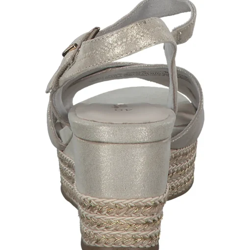 Tamaris 28001, Plateau-Sandaletten, Damen, Grau