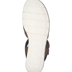Tamaris 28202, Plateau-Sandaletten, Damen, CAMEL