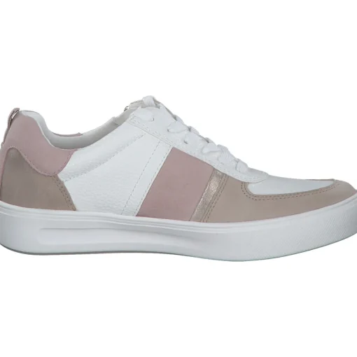 Tamaris 83703, Schnürschuhe, Damen, beige/rose