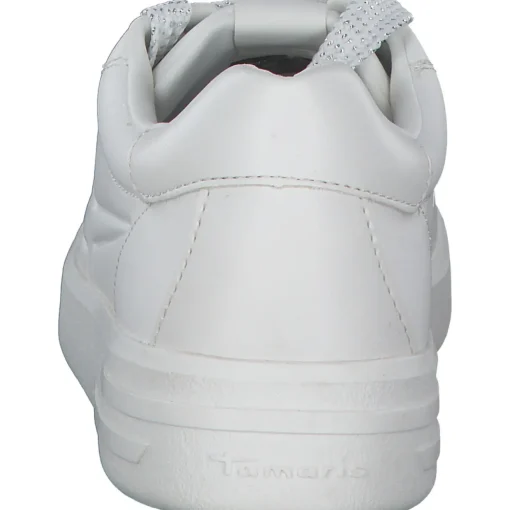 Tamaris 23850, Schnürschuhe, Damen, WHITE UNI