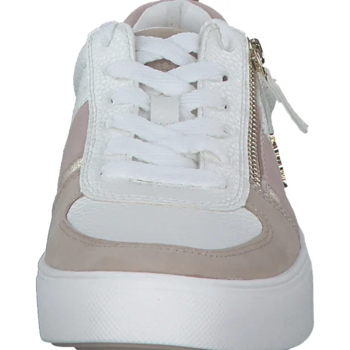 Tamaris 83703, Schnürschuhe, Damen, beige/rose